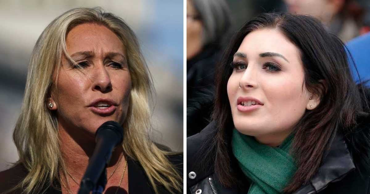 Marjorie Taylor Greene clashed with Laura Loomer over Donald Trump criticism and midterm loyalty dispute (Getty Images)