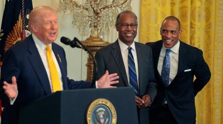 Trump jokes with Ben Carson about 'never recovering from a fall': ‘My predecessor taught me that’