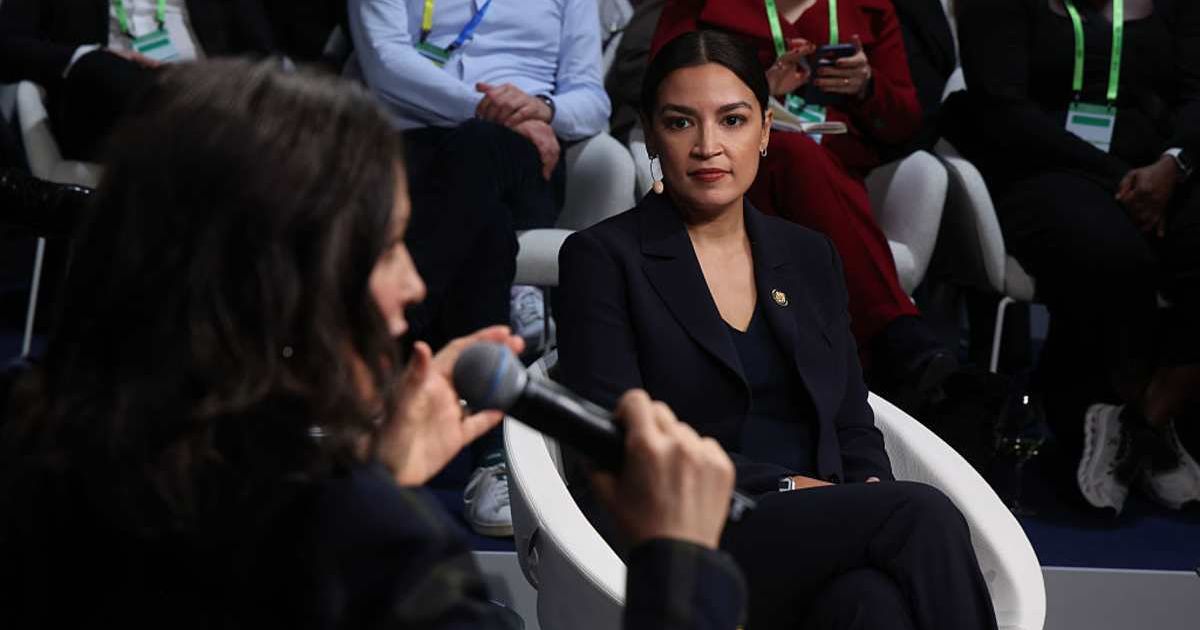Rep Alexandria Ocasio-Cortez defended her Munich Security Conference performance after critics highlighted verbal missteps and media scrutiny (Getty Images) 