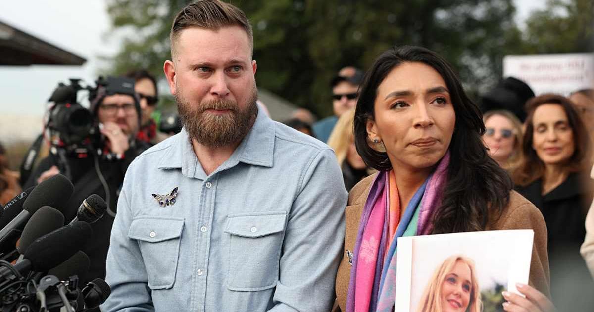 Virginia Giuffre's siblings said their 'broken hearts have been lifted' after former Prince Andrew Mountbatten-Windsor was detained on suspicion of misconduct in public office (Getty Images)