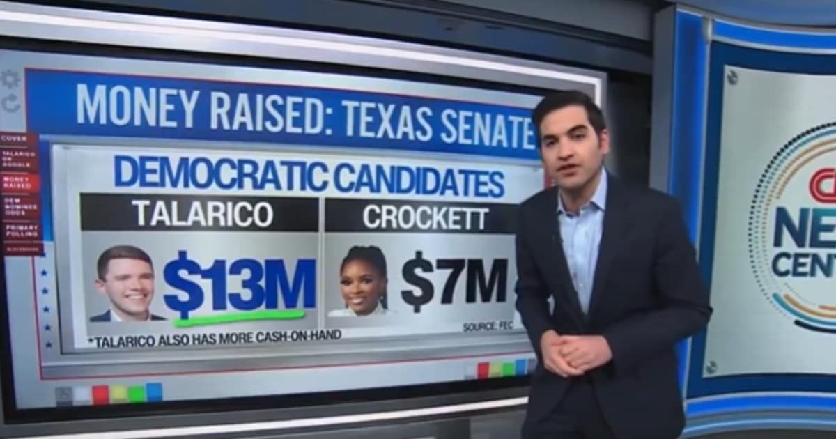 CNN's Harry Enten says CBS' cancellation of James Talarico has increased his chances of winning Texas (Forecaster Enten/ X)