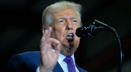 Trump says US would have been 'finished' if Kamala Harris or Joe Biden remained in power