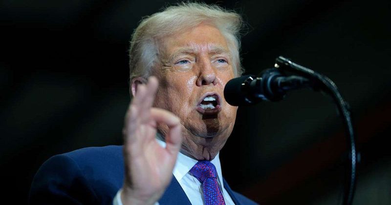 Trump says US would have been 'finished' if Kamala Harris or Joe Biden remained in power