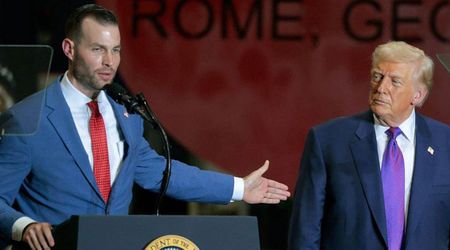 Trump jokes about 'full pardon' for Clay Fuller's daughter after she missed school to hear him speak