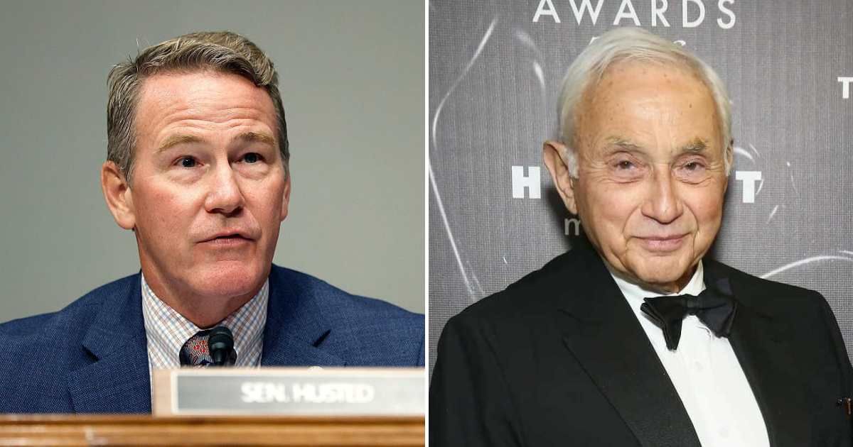 A rumor claimed Jon Husted took $100,000 from Les Wexner before voting to block Jeffrey Epstein file releases (Getty Images)