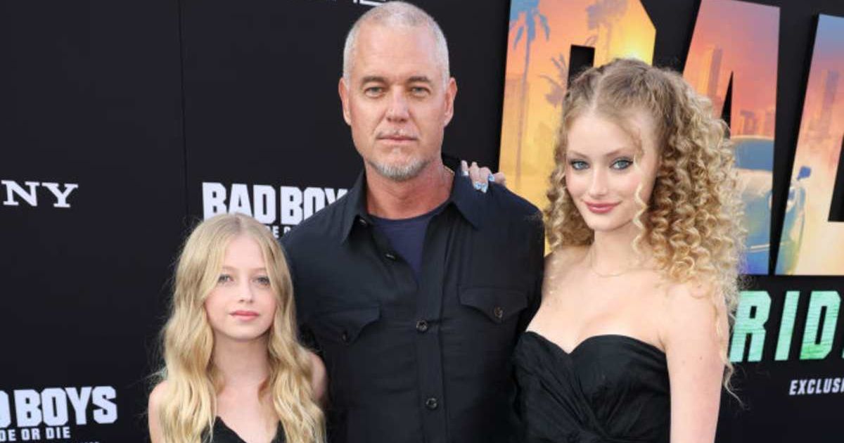 Eric Dane attended the Los Angeles premiere of ‘Bad Boys: Ride or Die’ with his daughters in Hollywood, California (Eric Charbonneau/Getty Image)