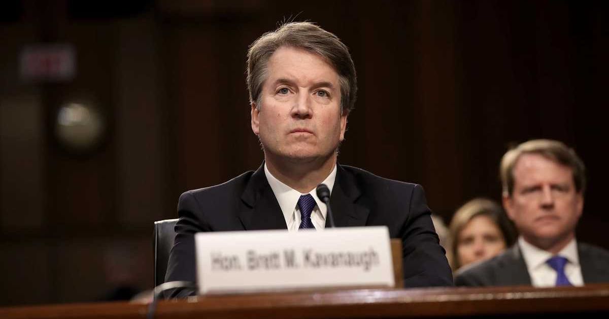 The Supreme Court struck down President Donald Trump’s tariffs, drawing sharp dissent from Justice Brett Kavanaugh over IEEPA limits (Getty Images)
