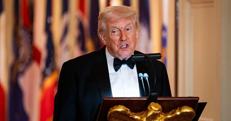 Trump praises governors as 'great people and leaders' in White House Evening Dinner address