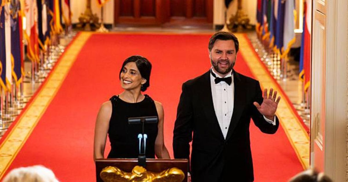 JD Vance hailed Usha Vance’s qualities as a mother and her grounded nature during a recent interview with Lara Trump (Getty Images)