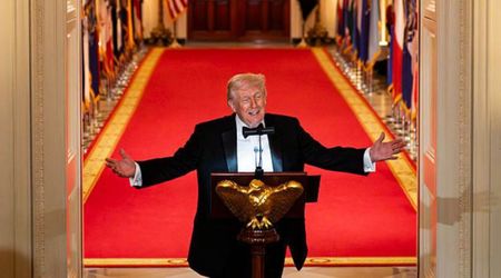 Trump offers rare praise to media at Governors Dinner, jokes it has been ‘bad, but not horrible’