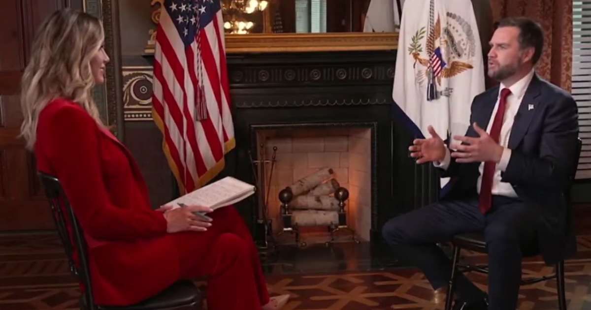 JD Vance discussed voter ID and the DHS shutdown in an interview with Lara Trump (@laraleatrump/Instagram)