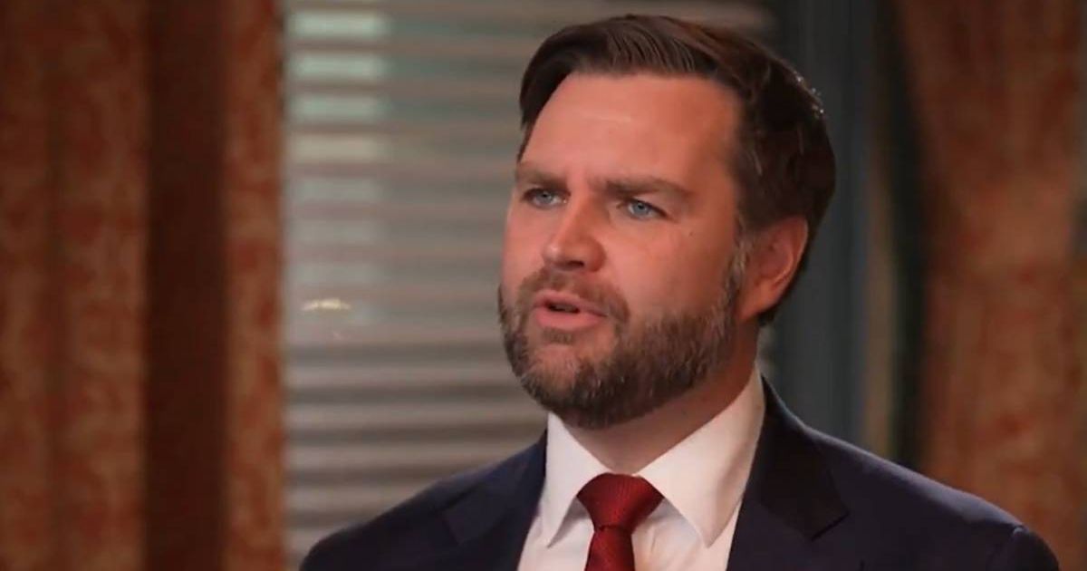 During a recent interview with Lara Trump, JD Vance pushed back on Democratic opposition to voter ID measures (Screengrab/X/FoxNews)