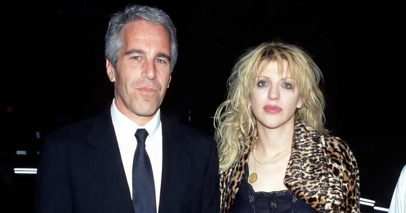 Fact Check: Is image showing Jeffrey Epstein posing with Courtney Love real?