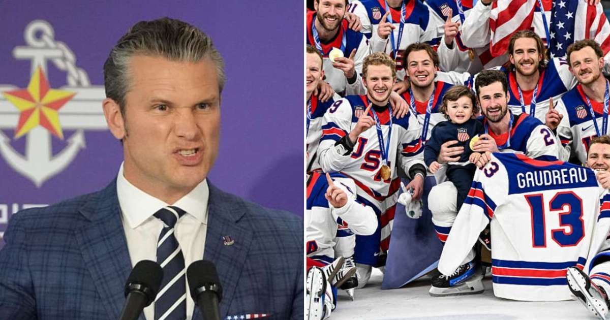 Pete Hegseth praised Team USA for honoring troops after their win over Canada, saying the tribute meant more than most realize (Getty Images, Andrea Branca/Eurasia Sport Images/Getty Images)