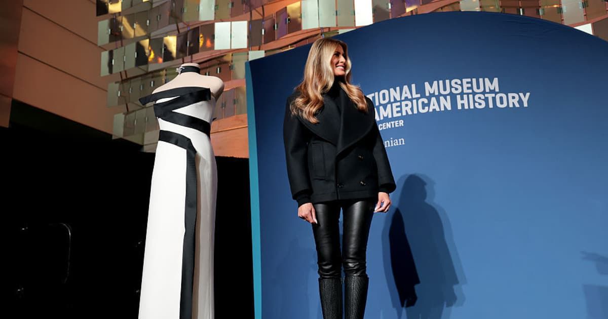 Melania Trump posted a Bad Bunny song on Instagram, despite President Donald Trump’s criticism, drawing online attention over the contrast (Getty Images)