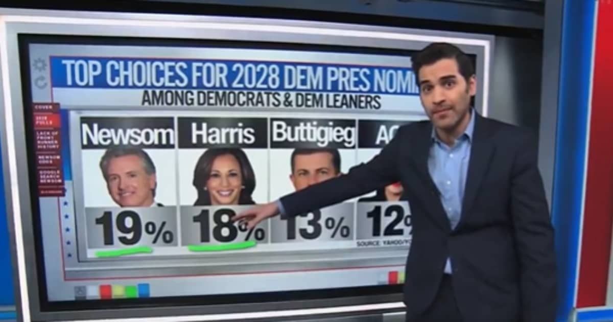 CNN's Harry Enten pointed out that not a single Democrat choice for 2028 Presidential elections has over 25% approval rating (Harry Enten/X)