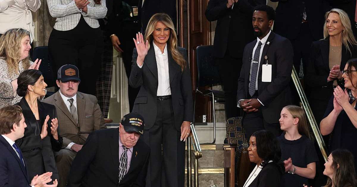 Melania Trump drew cheers from Republicans at President Donald Trump’s 2026 State of the Union, highlighting her strong support among conservatives (Getty Images)