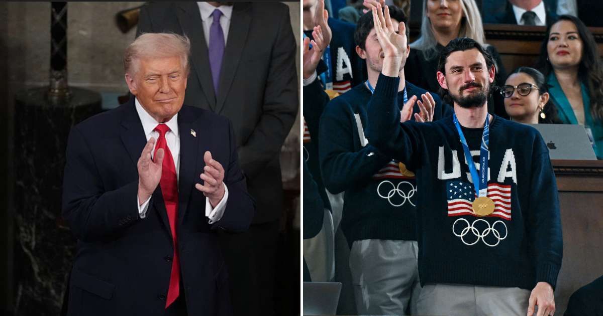 Trump honors US men’s hockey goalie Connor Hellebuyck with Medal of Freedom at SOTU