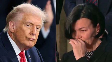 Trump chides Dems as they remain seated while murdered refugee Iryna Zarutska’s mom breaks down