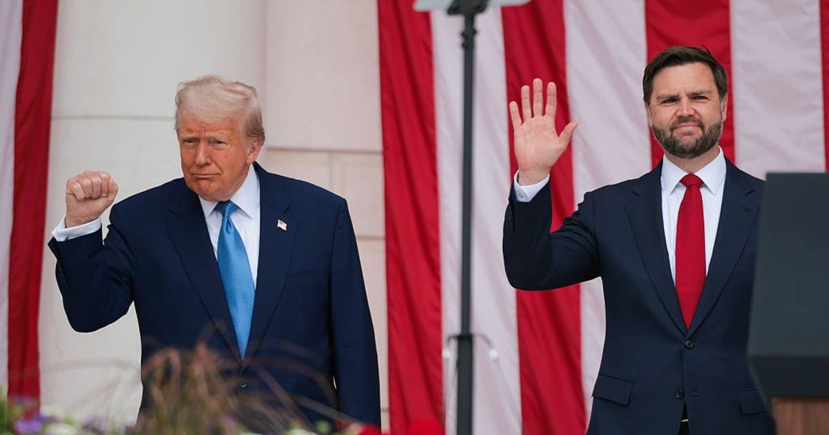 JD Vance outlined his new role leading a whole-of-government initiative to identify and prosecute federal fraud (Getty Images)