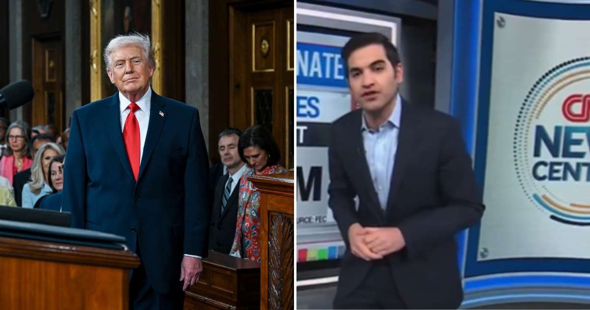 Harry Enten noted that even among a Republican-leaning audience, approval numbers trailed President Donald Trump's previous speeches to Congress (Getty Images, @ForecasterEnten/X)