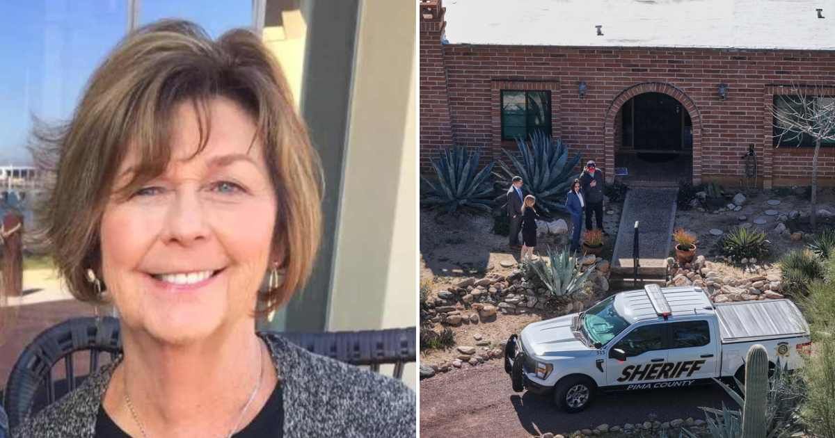 FBI agents were seen searching Nancy Guthrie’s Tucson home on February 25 (@savannahguthrie/Instagram, Joe Raedle/Getty Images)