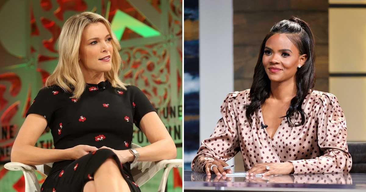 Online rumors claim Megyn Kelly helped Candace Owens produce her Erika Kirk series (Getty Images)