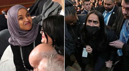 Ilhan Omar says her SOTU guest was arrested after she 'stood up silently' during Trump's remarks