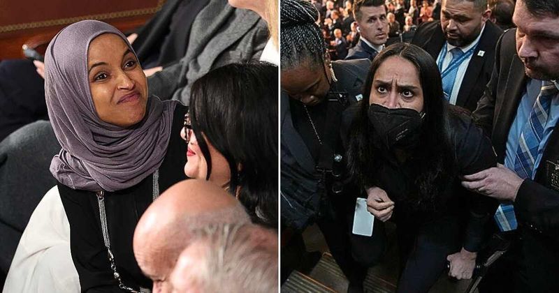 Ilhan Omar says her SOTU guest was arrested after she 'stood up silently' during Trump's remarks
