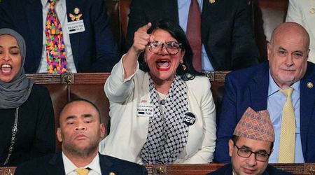 Rep Rashida Tlaib faces backlash after controversial chant during Trump’s State of the Union