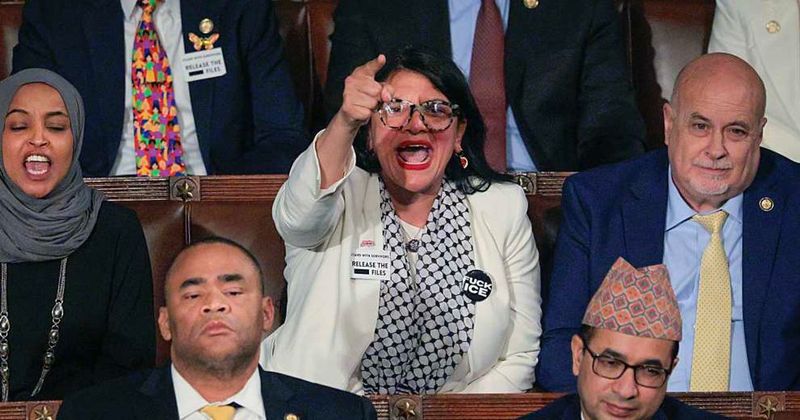 Rep Rashida Tlaib faces backlash after controversial chant during Trump’s State of the Union