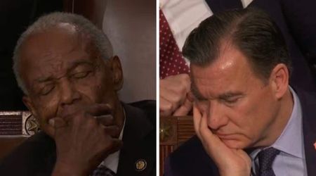 David Scott and Tom Suozzi caught sleeping during Trump’s SOTU: ‘Don’t want to hear the truth'