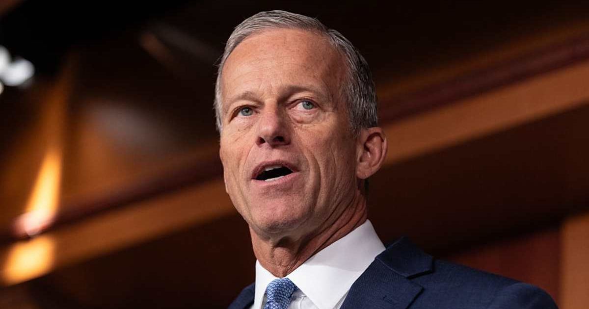 Senate Majority Leader John Thune said contingency planning was underway and argued that any military move must deliver 'transformational change' in the region (Getty Images)