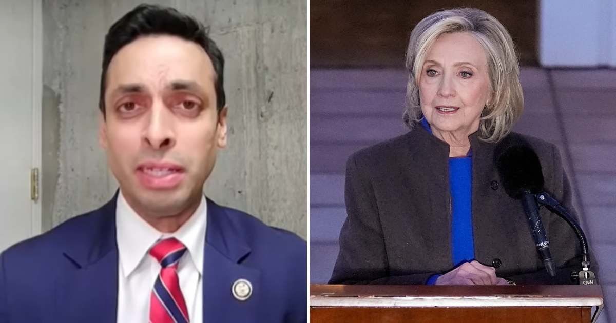 Rep Suhas Subramanyam (D-VA) spoke with CNN’s Jake Tapper about Hillary Clinton’s deposition before the House Oversight Committee regarding her ties to Jeffrey Epstein (The Lead with Jake Tapper/CNN, Yuki Iwamura/AP Photo)