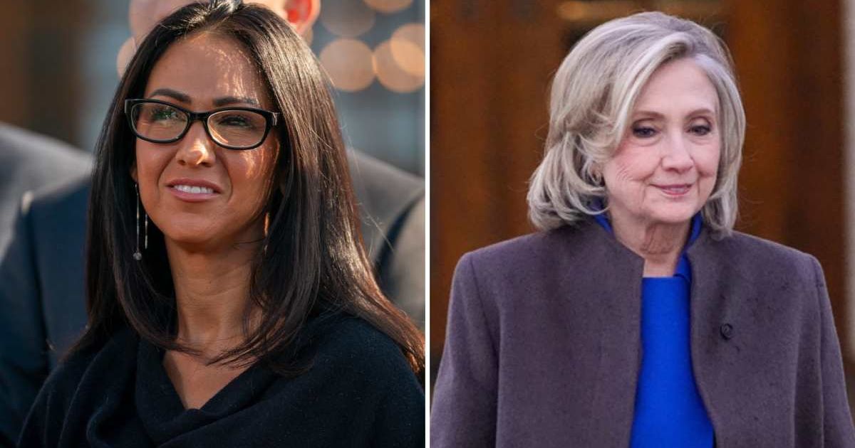 Lauren Boebert and Hillary Rodham Clinton were seen outside the Chappaqua Performing Arts Center after Clinton’s deposition, where Boebert said she evaded questions (Getty Images)