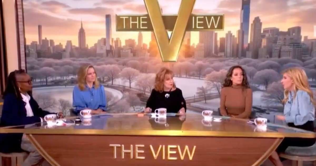CNBC’s American financial news anchor Sara Eisen and ‘The View’ hosts clashed over Donald Trump’s economic policies during the Thursday, February 26, episode (@NickFondacaro/X)