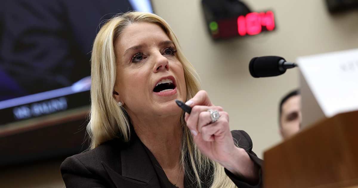 A Facebook user claimed Pam Bondi said feds will visit households that watched 'Jeopardy!' over SOTU