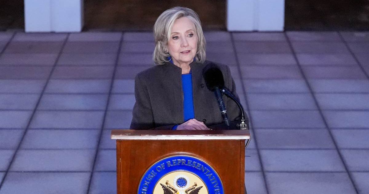 Hillary Clinton faced hours of questioning during her closed-door testimony before the House Oversight Committee as part of its investigation into Jeffrey Epstein (AP Photo/Yuki Iwamura)