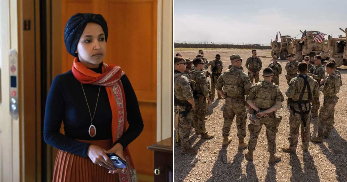 Ilhan Omar claims that the US attacks Muslim countries only during the holy month of Ramadan (Getty Images)