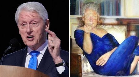 Bill Clinton denies seeing ‘blue dress’ painting in Epstein files, says it would end his ties