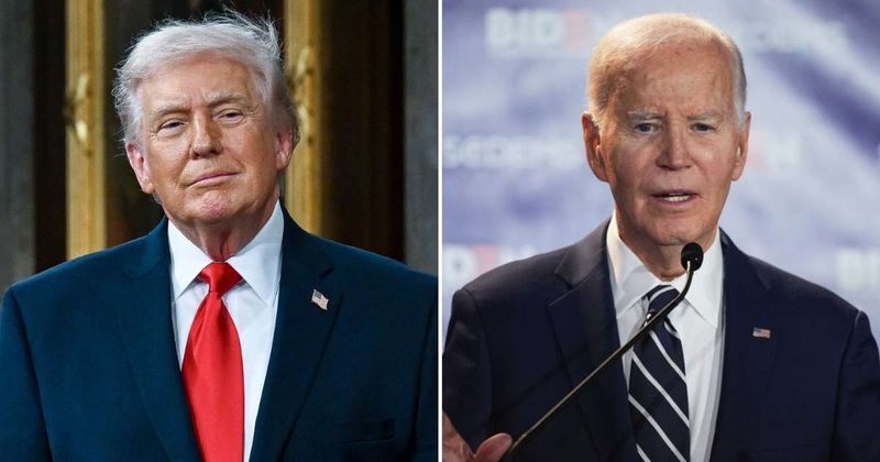 ‘Is he still talking?’: Biden mocks Trump’s record-breaking SOTU address