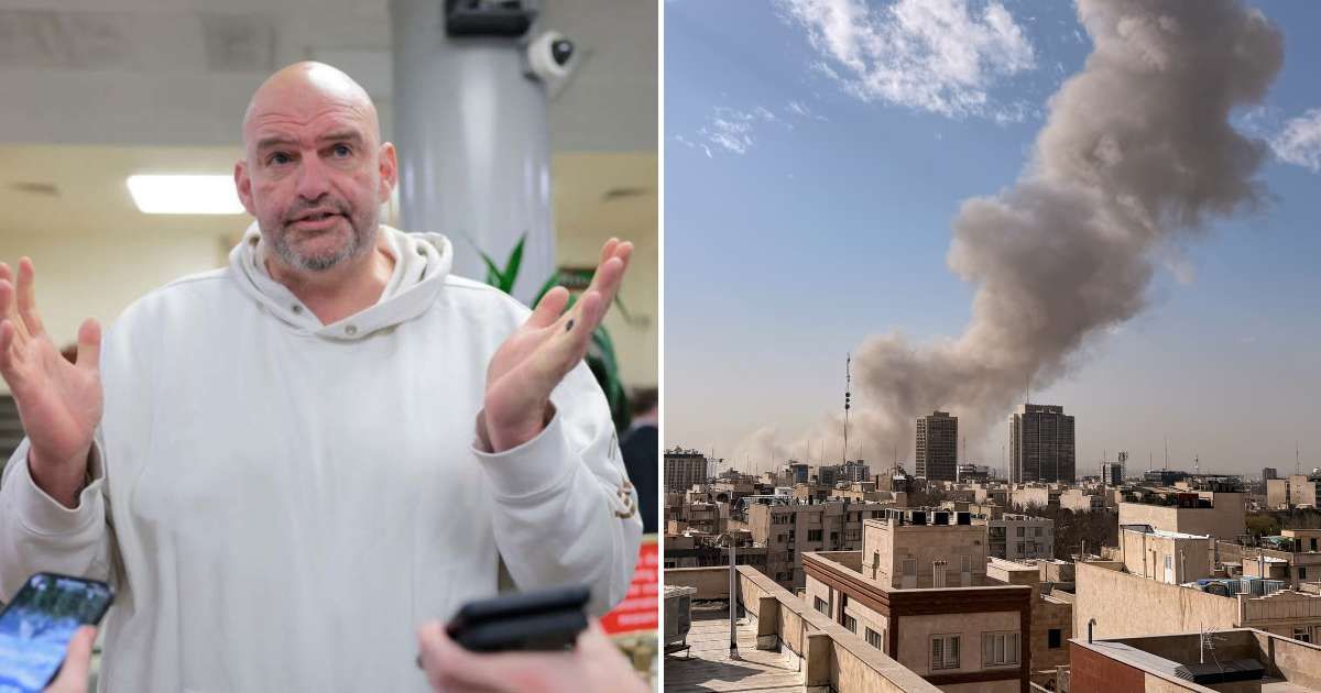 Senator John Fetterman has backed the US strike agains Iran (Getty Images, AP)