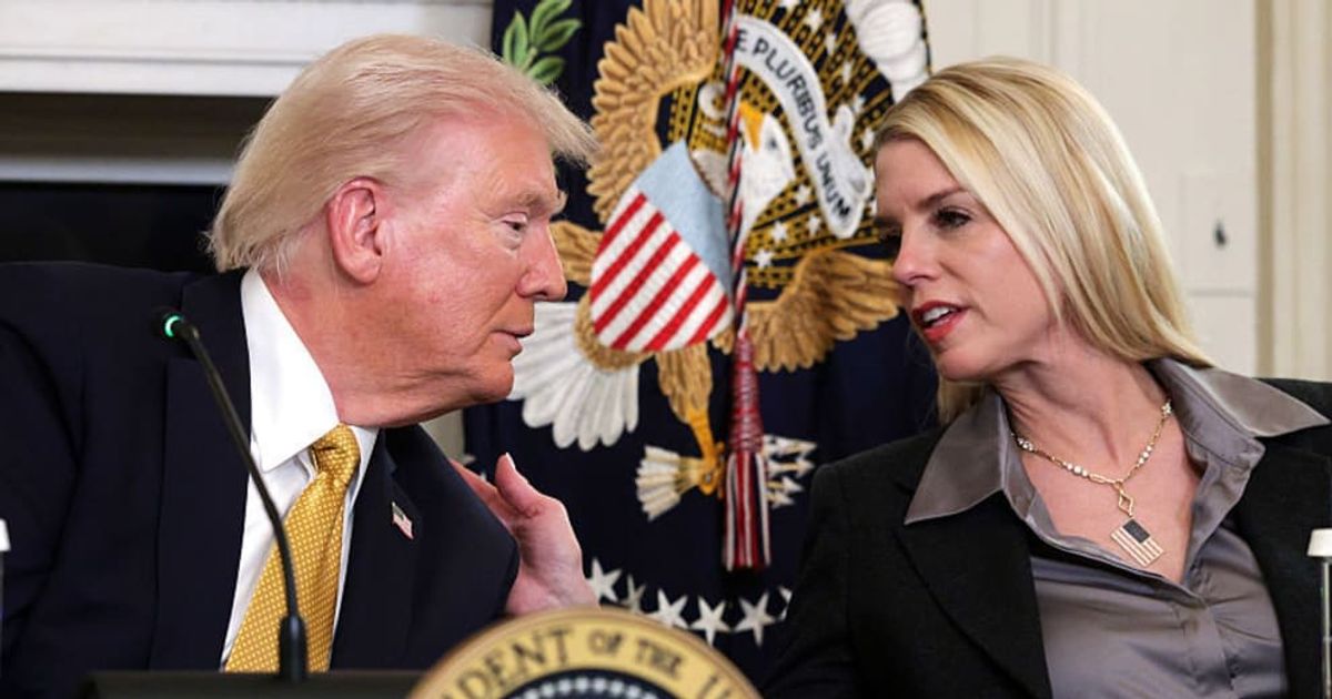 Attorney General Pam Bondi praised President Donald Trump after US-Israeli strikes on Iran sparked UN action and Tehran retaliation (Getty Images)