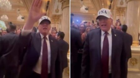 Video shows Trump dancing at Mar-a-Lago fundraiser before Iran strikes, saying ‘I gotta go to work’