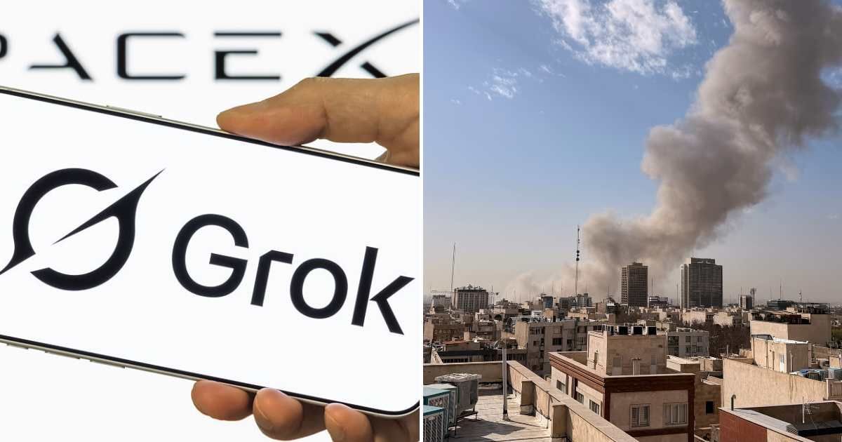 Viral rumor suggested Grok predicted the day of a US strike on Iran (Getty Images)