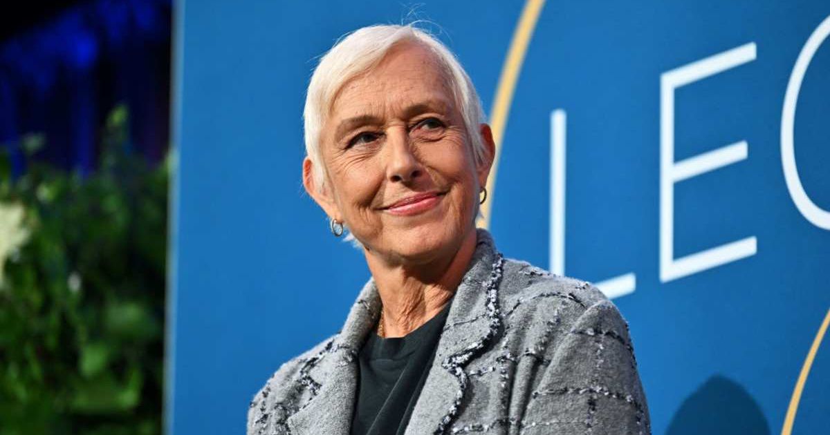 Martina Navratilova has previously compared Trump’s leadership to authoritarian regimes (Roy Rochlin/Getty Images for the International Tennis Hall of Fame)