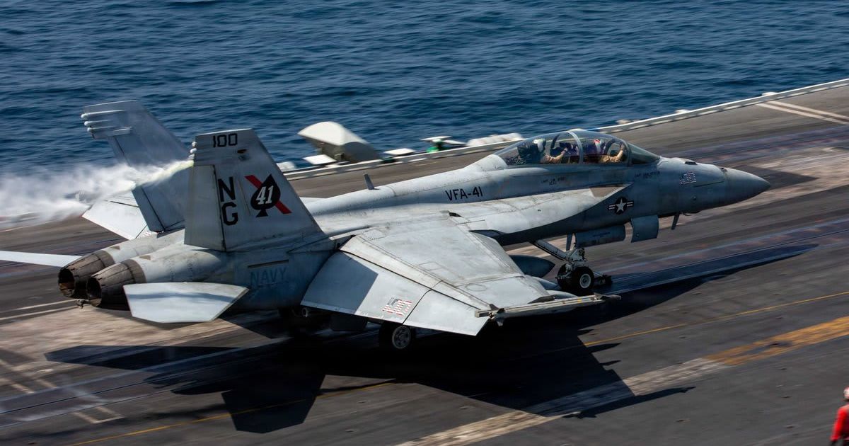 USS Abraham Lincoln continued flight operations as footage showed the carrier launching aircraft in ongoing missions to monitor regional threats (@CENTCOM/X)