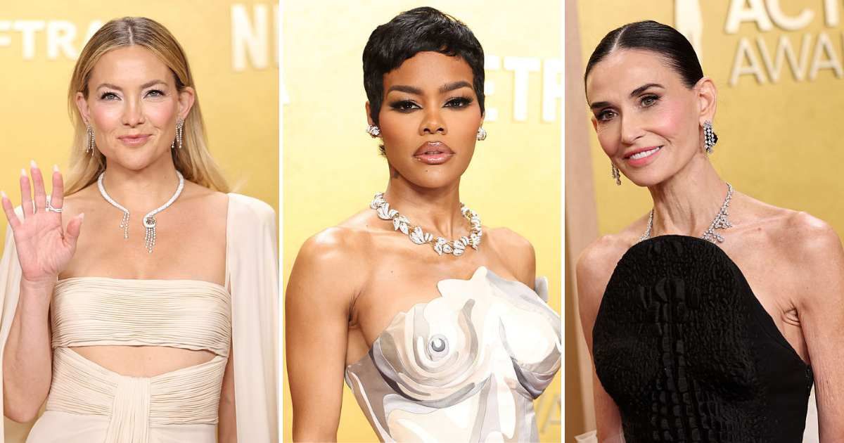 Kate Hudson, Demi Moore and Teyana Taylor topped the best-dressed list at the 2026 SAG Awards (Kevin Mazur/Getty Images, Monica Schipper, Monica Schipper/WireImage)