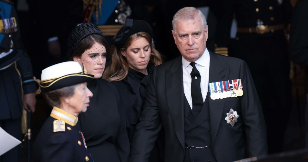 Princess Eugenie and Princess Beatrice have apparently been told they can't attend this year’s Royal Ascot as their father Andrew Mountbatten‑Windsor continues to face scrutiny over his ties to Jeffrey Epstein (Getty Images)