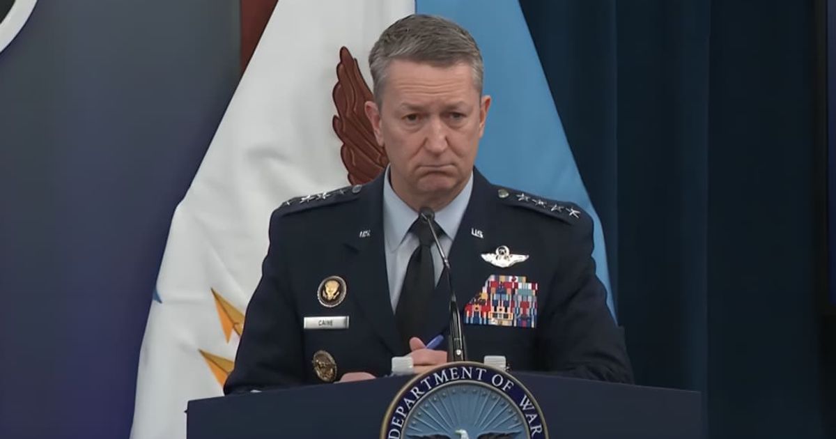 Chairman of the Joint Chiefs of Staff General Caine said that the campaign was not a single-night strike and cautioned that additional US casualties were likely as operations continued (US Department of War)